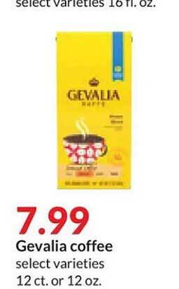Hy-Vee Gevalia coffee offer