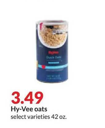 Hy-Vee Hy-vee oats offer