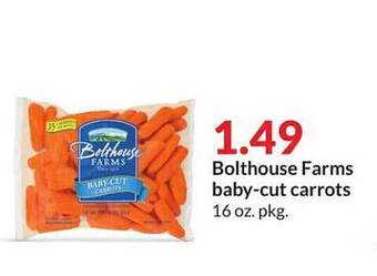 Hy-Vee Bolthouse farms baby-cut carrots offer