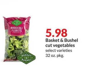 Hy-Vee Basket & bushel cut vegetables offer