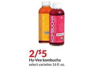 Hy-Vee Hy-vee kombucha offer