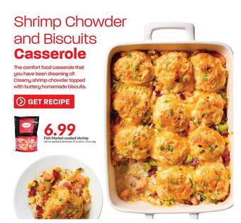 Hy-Vee Fish market cooked shrimp offer