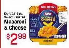 Maceys Kraft macaroni & cheese offer