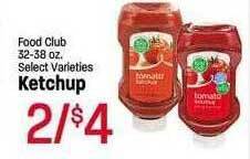 Maceys Food club ketchup offer