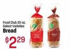 Maceys Food club bread offer