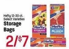 Maceys Hefty storage bags offer