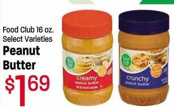 Maceys Food club peanut butter offer
