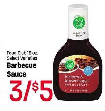 Maceys Food club barbecue sauce offer