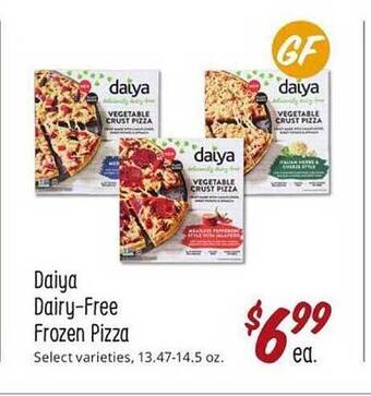 Sprouts Farmers Market Daiya dairy-free frozen pizza offer