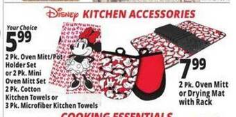 Ocean State Job Lot Disney kitchen accessories offer