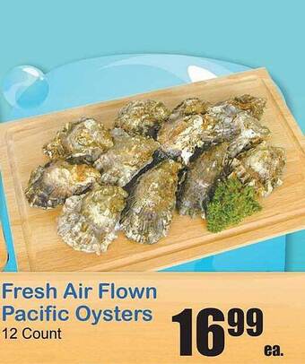 Times Supermarkets Fresh air flown pacific oysters offer