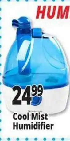 Ocean State Job Lot Cool mist humidifier offer