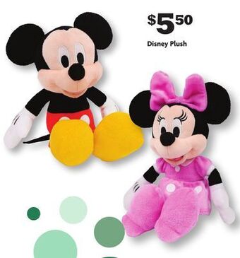 Family Dollar Disney plush offer