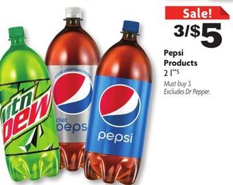 Family Dollar Pepsi products offer