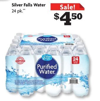 Family Dollar Silver falls water offer