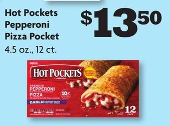 Family Dollar Hot pockets pepperoni pizza pocket offer