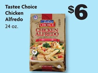 Family Dollar Tastee choice chicken alfredo offer