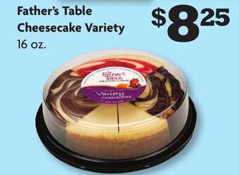 Family Dollar Father's table cheesecake variety offer