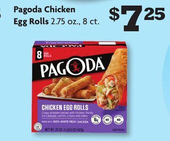 Family Dollar Pagoda chicken egg rolls offer