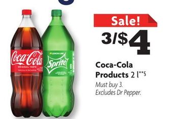 Family Dollar Coca-cola products offer