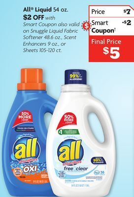 Family Dollar All® liquid 54 oz. offer