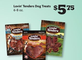 Family Dollar Lovin' tenders dog treats offer