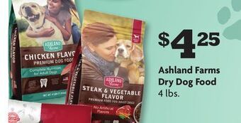 Family Dollar Ashland farms dry dog food offer