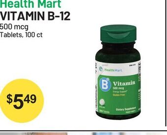 Health Mart Health mart vitamin b-12 offer