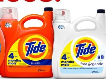 Target Tide 146-oz. liquid laundry detergent offer