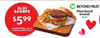 Aldi Plant based ground offer