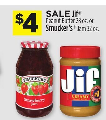 Dollar General Jif® or smucker's® offer