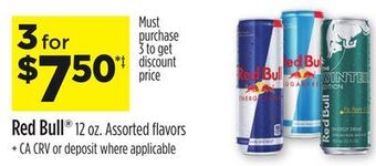 Dollar General Red bull® offer