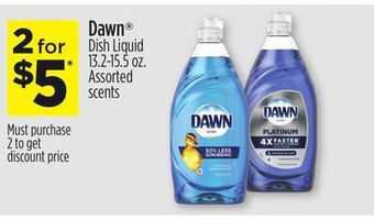 Dollar General Dawn® dish liquid offer
