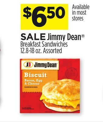 Dollar General Jimmy dean® offer