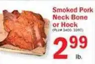 Food Bazaar Smoked pork neck bone or hock offer