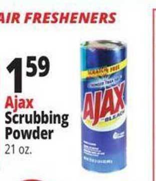 Ocean State Job Lot Ajax scrubbing powder offer