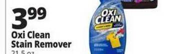 Ocean State Job Lot Oxi clean stain remover offer