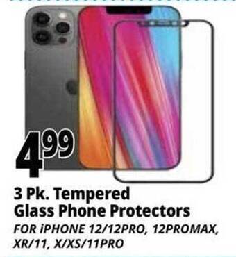 Ocean State Job Lot Tempered glass phone protectors offer