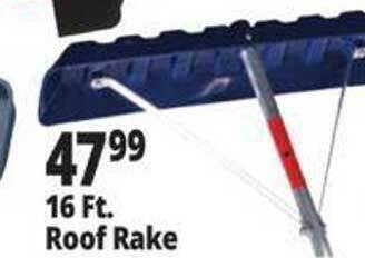Ocean State Job Lot Roof rake offer