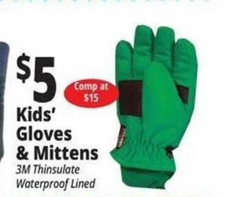 Ocean State Job Lot Kids' gloves & mittens offer
