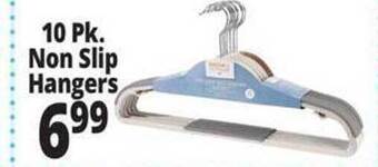 Ocean State Job Lot Non slip hangers offer