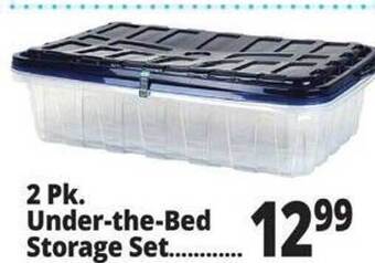 Ocean State Job Lot Under-the-bed storage set offer