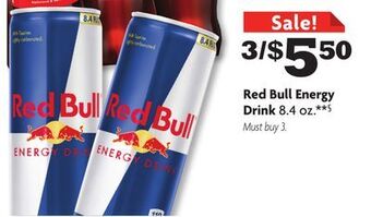 Family Dollar Red bull energy drink offer