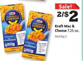 Family Dollar Kraft mac & cheese offer