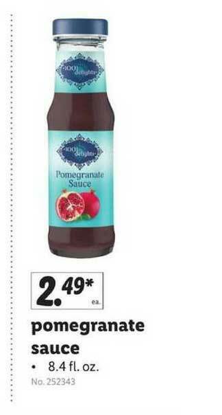 Lidl Pomegranate Sauce offer