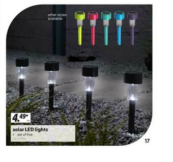 Lidl Solar Led Lights offer