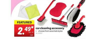 Lidl Car Cleaning Accessory offer