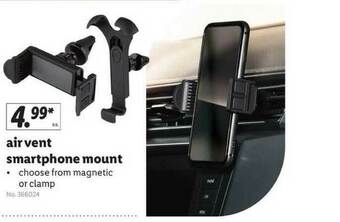 Lidl Air Vent Smartphone Mount offer