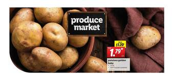 Lidl Potatoes Golden Baby offer