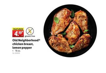Lidl Old Neighborhood® Chicken Breast, Lemon Pepper offer